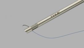 Endoscopic Curved Needle Driver